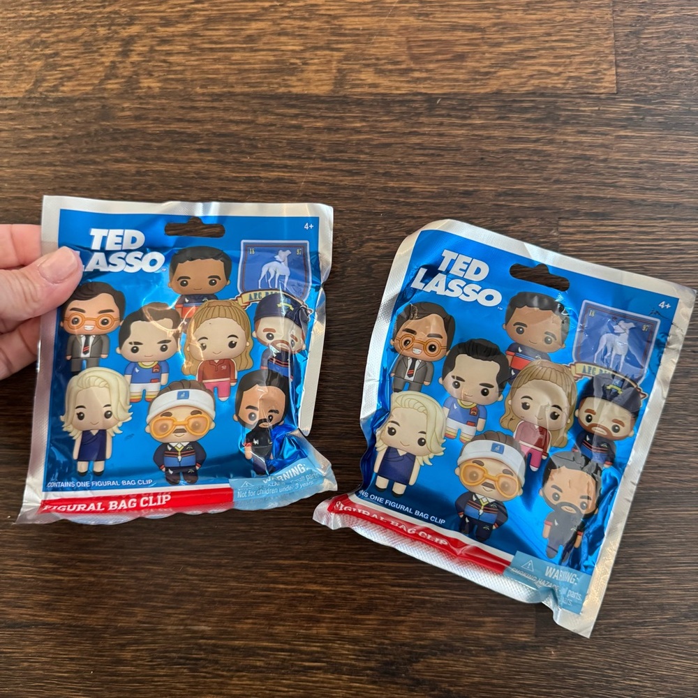 3D Figural Keyring Ted Lasso Mystery Pack [1 RANDOM Figure] in each